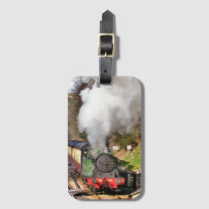 ETIQUETA PARA MALETAS TRENES DE VAPOR