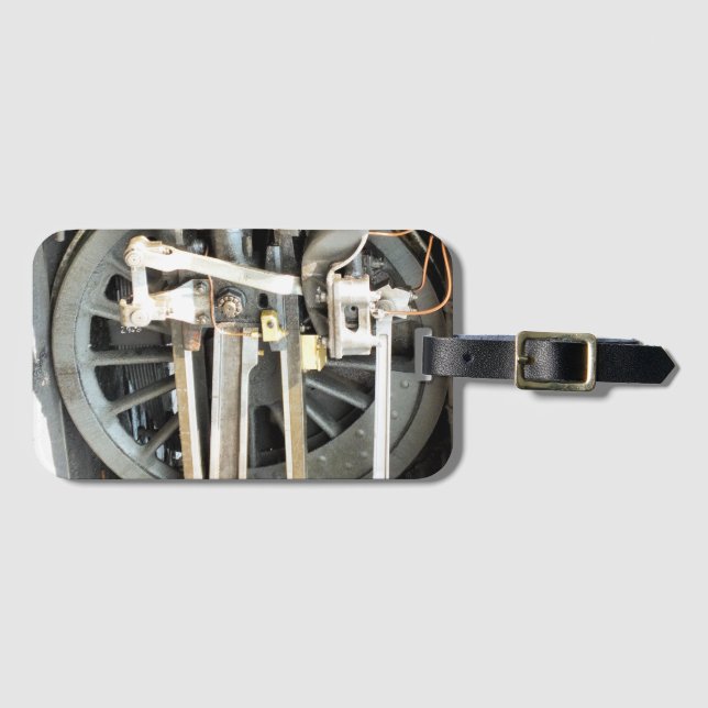 ETIQUETA PARA MALETAS TRENES DE VAPOR (Anverso horizontal)