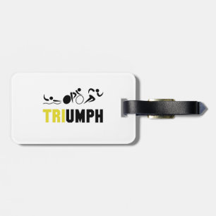 Etiqueta Para Maletas Tri Triumph