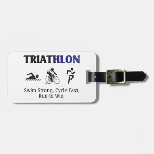 Etiqueta Para Maletas Triathlon SUPERIOR