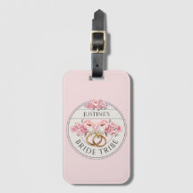 Tribu de la novia floral personalizada