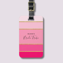 Tribu de la Novia Rosa y Dorado Despedida de Solte