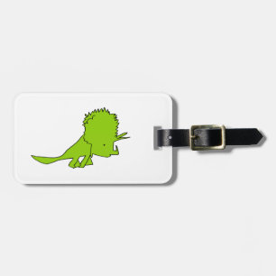 Etiqueta Para Maletas Triceratops
