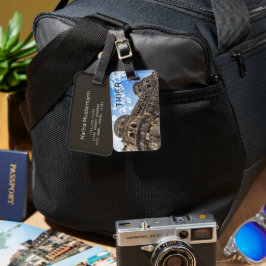 Etiqueta Para Maletas Trier Porta Nigra Renania Palatinado Alemania