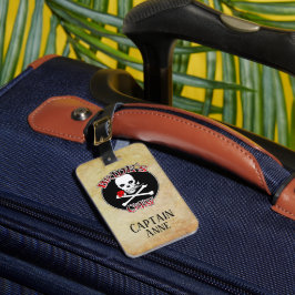 Etiqueta Para Maletas Tripulación de novia personalizada