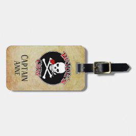 Etiqueta Para Maletas Tripulación de novia personalizada