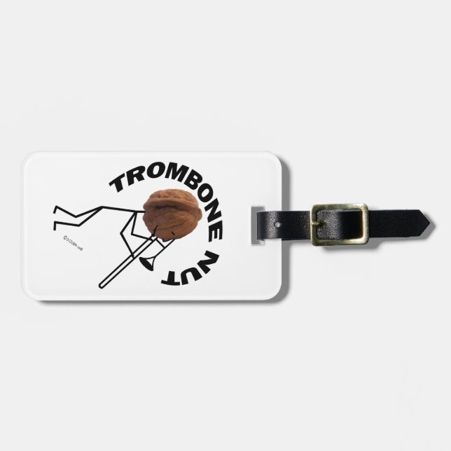 Etiqueta Para Maletas Trombone Nut (Frente Horizontal)