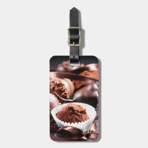 Etiqueta Para Maletas Trufas de chocolate