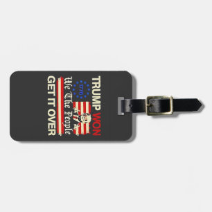 Etiqueta Para Maletas Trump ganó nosotros, la gente, recuperamos la inse