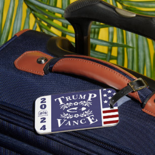 Etiqueta Para Maletas Trump Vance 2024