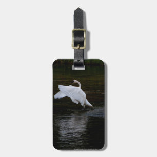Etiqueta Para Maletas Trumpeter Swan