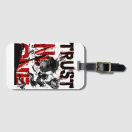 Etiqueta Para Maletas Trust No One