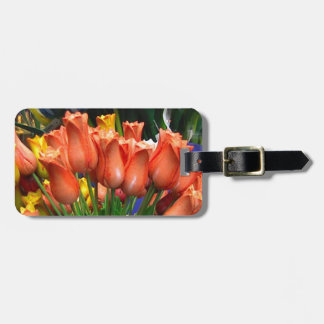 Etiqueta Para Maletas Tulipanes de madera de Amsterdam