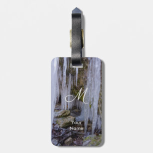 Etiqueta Para Maletas Túnel Cueva De Hielo