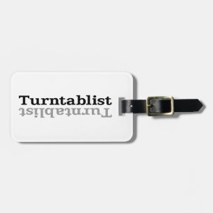 Etiqueta Para Maletas Turntablist ʇ sılqɐ ʇ uɹ n・
