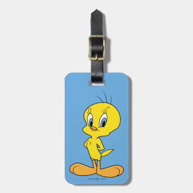Etiqueta Para Maletas TWEETY™ | Pájaro Ingenioso (Frente Vertical)