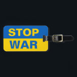 Etiqueta Para Maletas Ucrania: Detener la guerra<br><div class="desc">Ucrania: Detener la guerra</div>