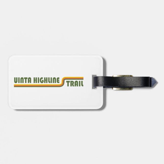 Etiqueta Para Maletas Uinta Highline Trail Utah (Atrás Horizontal)