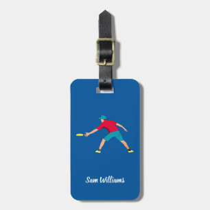 Etiqueta Para Maletas Ultimate Frisbee