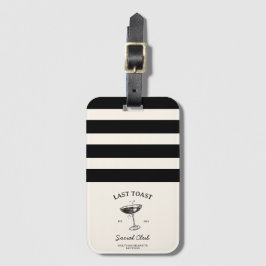 Etiqueta Para Maletas Último brindis Merchandising para la fiesta de sol