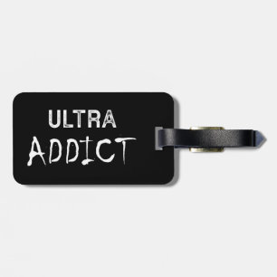 Etiqueta Para Maletas Ultra adicto