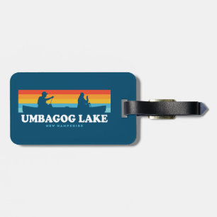 Etiqueta Para Maletas Umbagog Lake New Hampshire Canoe