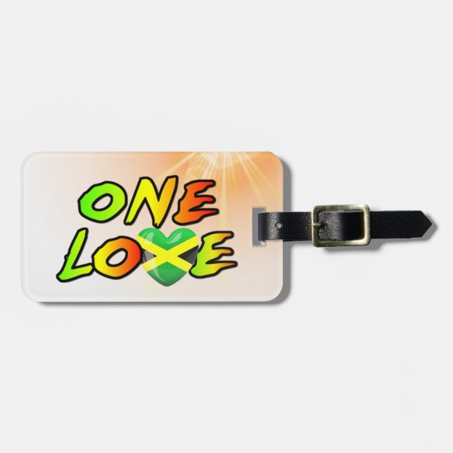 Etiqueta Para Maletas Un amor (Frente Horizontal)
