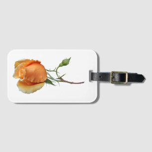 Etiqueta Para Maletas Un esqueje de rosa        