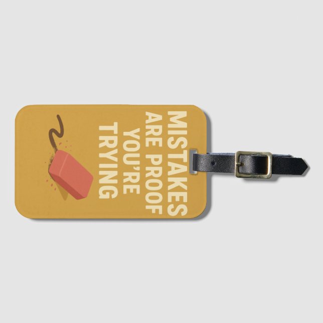 Etiqueta Para Maletas Unidad imparable (Anverso horizontal)