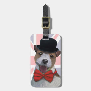 Etiqueta Para Maletas Union Jack Jack Russell