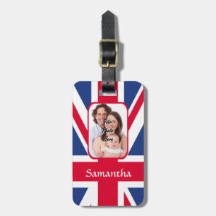 Etiqueta Para Maletas Union Jack personalizado