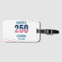 Etiqueta Para Maletas USA 250th Anniversary Florida 