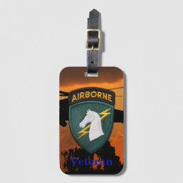 Etiqueta Para Maletas USASOC 1ª oops especial parche de veteranos de SOC