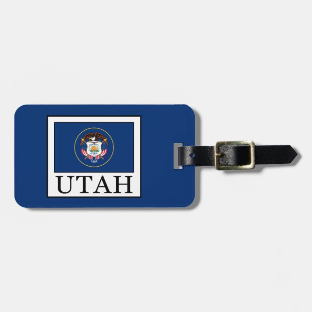 Etiqueta Para Maletas Utah (Frente Horizontal)