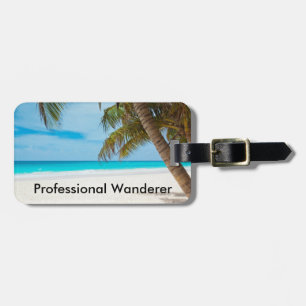 Etiqueta Para Maletas Vagabundo profesional - personalizable