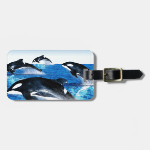 Etiqueta Para Maletas Vaina de la orca