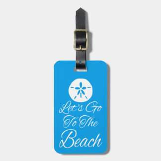 Etiqueta Para Maletas Vamos a la playa
