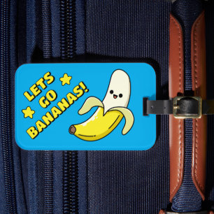 Etiqueta Para Maletas ¡Vamos Bananas!