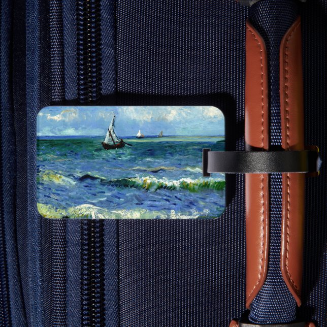 Etiqueta Para Maletas Van Gogh (Reverso  In Situ 2)