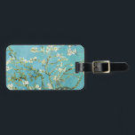 Etiqueta Para Maletas Van Gogh Almond Blossoms<br><div class="desc">Celebra la esencia de la elegancia atemporal con nuestro collar de flores de almendras, inspirado en el icónico arte de Vincent Van Gogh. El suave fondo verde azulado realza de forma bonita las delicadas flores, creando una exquisita y sofisticada joyería para los amantes del arte y para aquellos con pasión...</div>