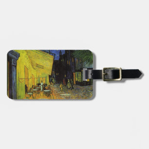 Etiqueta Para Maletas Van Gogh; Terraza del Café por la Noche