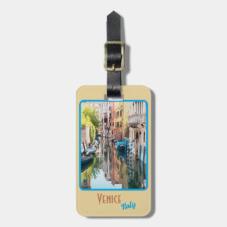 Etiqueta Para Maletas Venecia, Italia