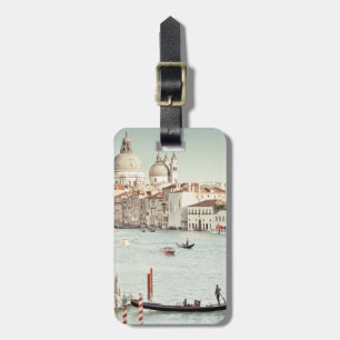 Etiqueta Para Maletas Venecia, Italia el   el Gran Canal