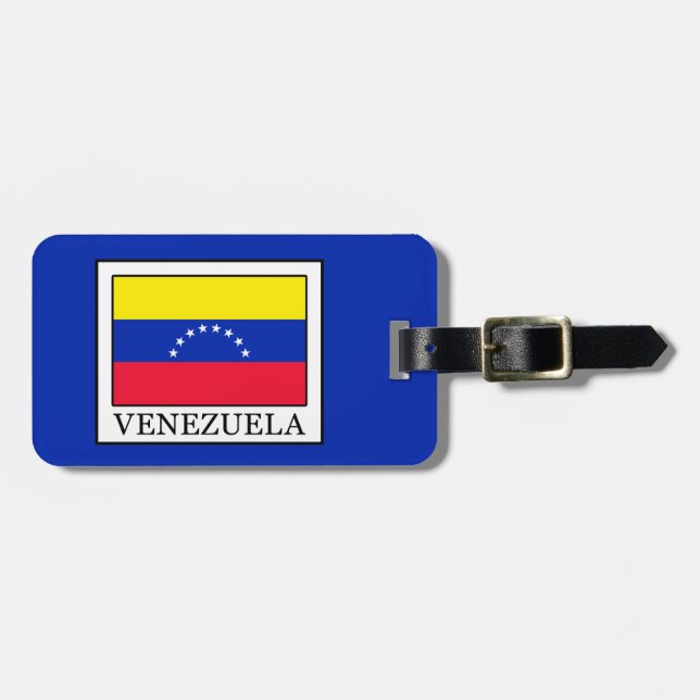 Etiqueta Para Maletas Venezuela (Frente Horizontal)