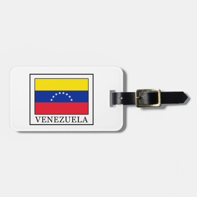 Etiqueta Para Maletas Venezuela (Frente Horizontal)