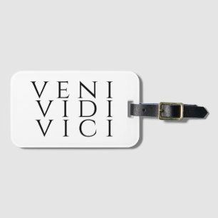 Etiqueta Para Maletas Veni Vidi Vici