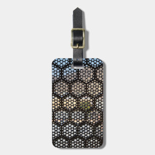 Etiqueta Para Maletas Ventana Entramado geométrico, India