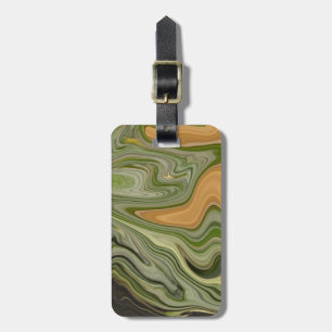 Etiqueta Para Maletas Verano en piña tropical