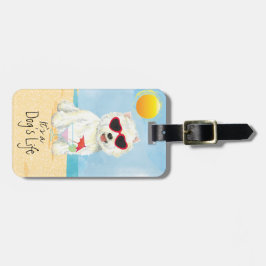 Etiqueta Para Maletas Verano Westie