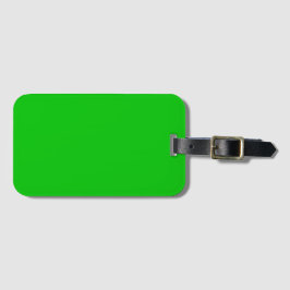 Etiqueta Para Maletas Verde lima